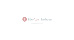 Desktop Screenshot of ederlonbarbosa.com